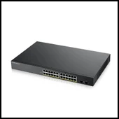 Zyxel Gs1900-24hp V2, 24 Port, Gigabit, Poe 170w, 2 Port Gigabit Sfp, Yönetilebilir, Rackmount Switch thumbnail 2