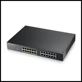 Zyxel Gs1915-24ep, 24 Port, Gigabit, 12 Port Poe, Yönetilebilir, Sessiz, Masaüstü Switch thumbnail 1