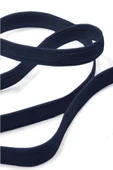 Lacivert 6 mm 5 mt Dayanıklı Sert Yassı Elastik Şerit Lastik thumbnail 3