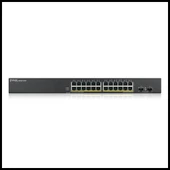 Zyxel Gs1900-24hp V2, 24 Port, Gigabit, Poe 170w, 2 Port Gigabit Sfp, Yönetilebilir, Rackmount Switch thumbnail 3