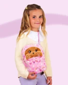 Baby Paws Sesli Yavru Köpek Pelüş Cocker Pembe Çanta thumbnail 5