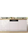 BOSCH SMI4IKB50T D Enerji Sınıfı  5 Programlı Siyah Yarı Ankastre Bulaşık Makinesi thumbnail 3