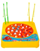 Kayyum Oyuncak Kırmızı Balık Kaç Kaç Balık Tutma Oyun Seti 4010 thumbnail 2