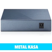 Tp-lınk Tl-sg105, 5 Port, Gigabit, Yönetilemez, Metal Kasa, Masaüstü Switch thumbnail 4