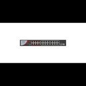 Hılook Ns-0326p-230(b), 24port, Megabit, Poe 230w, 1 Port Gigabit Lan, 1 Port Gigabit Sfp, Long Range 250metre, Yönetile thumbnail 3