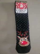 Renkli Yılbaşı Çorabı (2'li) thumbnail 2