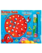 Kayyum Oyuncak Kırmızı Balık Kaç Kaç Balık Tutma Oyun Seti 4010 thumbnail 1