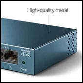 Tp-lınk Ls105g, Green Tech, 5 Port, Gigabit,  Metal Kasa, Yönetilemez, Masaüstü Switch thumbnail 4