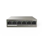 Ip-com F1106p-4-63w 4 Port 10/100+2x10/100 Uplınk Metal Kasa 58w Poe Swıtch thumbnail 1