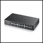 Zyxel Gs1100-24e V3, 24 Port, Gigabit, Yönetilemez, Sessiz, Rackmount Switch thumbnail 1