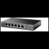 Tp-lınk Tl-sg1006pp, 6 Port, Gigabit, 4 Port Poe 64w, Yönetilemez, Metal Kasa, Masaüstü Switch thumbnail 2