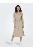 15278720 ONLCARO LS LINEN BL L SHIRT DRESS CC PNT thumbnail 2
