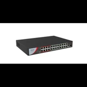 Hılook Ns-0326p-230(b), 24port, Megabit, Poe 230w, 1 Port Gigabit Lan, 1 Port Gigabit Sfp, Long Range 250metre, Yönetile thumbnail 2