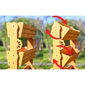 MANDU Ahşap Çok Katlı Saksı Standı (Çiçeklik Standı) thumbnail 3