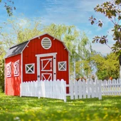 MANDU Ahşap Çiftlik Oyun Evi (Farmhouse) thumbnail 1