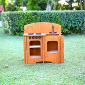 MANDU Ahşap Çocuk Dış Mekan Mutfak thumbnail 2