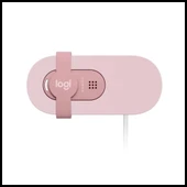 Logıtech  960-001623, Brıo 100 Wcm V-u0072, Full Hd, Dahili Mikrofonlu, Rose Webcam thumbnail 1