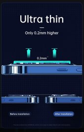 Joyroom PF730 İphone 12 Kamera Lens Koruyucu thumbnail 6