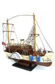 Dekoratif Retro Metal Yolcu Gemisi Vintage 31cm No.3 thumbnail 9