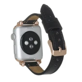 Apple Watch Uyumlu Deri Kordon 38-40-41mm Ferro RST1 thumbnail 2