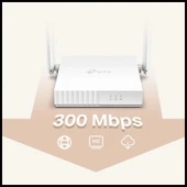 Tp-lınk Tl-wr820n, 3port, 300mbps, 2.4ghz Wifi, Masaüstü, Megabit, Router, Access Point, Range Extender thumbnail 5