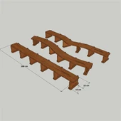 MANDU Ahşap Denge Platformu (Denge Tahtası) thumbnail 6