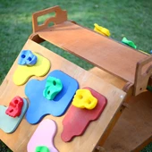 MANDU Ahşap Tırmanma Üçgeni thumbnail 2