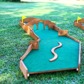 MANDU Ahşap Çocuk Mini Golf Seti thumbnail 4