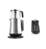 Çay Makinesi Çelik Gövde Hom end Cam Demlik ve Schafer Türk Kahve Makinesi thumbnail 1