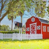 MANDU Ahşap Çiftlik Oyun Evi (Farmhouse) thumbnail 2