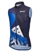 Santini UCI CYCLING WORLD CHAMPIONSHIPS Özel Seri Erkek Rüzgarlık Yelek RE54575CCITY3WCG thumbnail 2