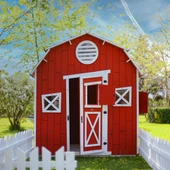 MANDU Ahşap Çiftlik Oyun Evi (Farmhouse) thumbnail 4