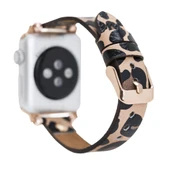 Apple Watch Uyumlu Deri Kordon 38-40-41mm GT LE02N thumbnail 2