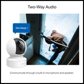 Tp-lınk Tapo C212, 3,0mpix, İç Ve Dış Mekan,  Wifi-ethernet, 9mt. Gece Görüşü, 360 Dönüş, Dikey Ve Yatay Hareket, İki Yö thumbnail 5