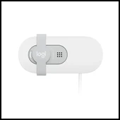 Logıtech  960-001617, Brıo 100 Wcm V-u0072, Full Hd, Dahili Mikrofonlu, Beyaz Webcam thumbnail 1