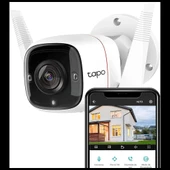 Tp-lınk Tapo C310, 3,0mpix, İç Ve Dış Mekan, Ip66, Wifi, 30mt. Gece Görüşü, İki Yönlü Ses Güvenlik Kamerası thumbnail 5