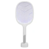 Asonıc As-a25, Beyaz-gri, 3000v, Raket Tipi, Uv Mor Işıklı, 1200mah, Bataryalı, Şarj Edilebilir, Sinek Öldürücü thumbnail 1