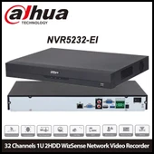 Dahua  Nvr5232-eı, 32kanal, 12mpix, H265+, 2 Hdd Desteği, 1080p Kayıt, 320mbps Bant Genişliği, Nvr thumbnail 1