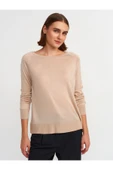 10536 DİLVİN BİSİKLET YAKA BASİC İNCE TRİKO KAZAK thumbnail 1