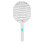 Asonıc As-a26, Beyaz, 3000v, Raket Tipi, Uv Mor Işıklı, 1200mah, Bataryalı, Şarj Edilebilir, Katlanabilir, Sinek Öldürüc thumbnail 1