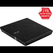 Asus Sdrw-08d2s-u Lite, Usb 2.0, External, Siyah, Slim, Optik Okuyucu/yazıcı thumbnail 3