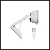 Logıtech  960-001617, Brıo 100 Wcm V-u0072, Full Hd, Dahili Mikrofonlu, Beyaz Webcam thumbnail 2