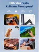 Auhma AHV-12 Turbo Jet Fan 130.000RPM Elektrikli Hava Kompresörü Taşınabilir Çantalı thumbnail 4
