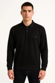Ercan Regular Fit Polo Yaka Uzun Kol Sweatshirt - 7420 thumbnail 2