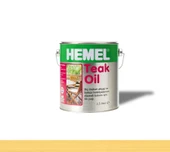 Hemel Teak Oil Şeffaf Tik Yağı 2,5 Lt thumbnail 1