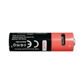 Asonıc Pl1400, Aa, Şarjlı Pil, 1.5volt, 1400mah/2600mwh, Type-c İle Kolay Şarj,  2 Li Paket (usb To Type-c Kablo Hediye) thumbnail 4