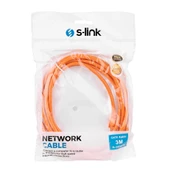 S-lınk Sl-cat603tr, Cat6, Patch, 3mt, Kablo (turuncu) thumbnail 3