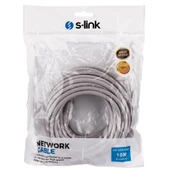 S-lınk Sl-cat610, Cat6, Patch, 10mt, Kablo (gri) thumbnail 3