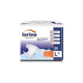 Tekstil Yüzeyli Bel Bantlı Yetişkin Hasta Bezi Large 30'Lu 2 Paket 60 Adet thumbnail 2