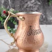 DMT COPPER HOME Gaziantep Bakırdan El Dövmesi Tombul İSİMLİ kupa bardak HEDİYELİK İSME ÖZEL(kalaylı) thumbnail 6